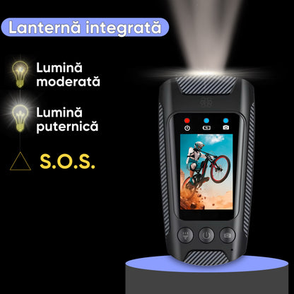 Camera Video de actiune pentru Bicicleta si Motocicleta, HexaEye Pro