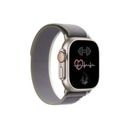 Ceas Smartwatch, Touchscreen, Ecran AMOLED, Asistent vocal, Monitorizarea starii de sanatate, Fitness, Meniu Waterfall, Cadran AI, Rezistent la apa si socuri, Gri