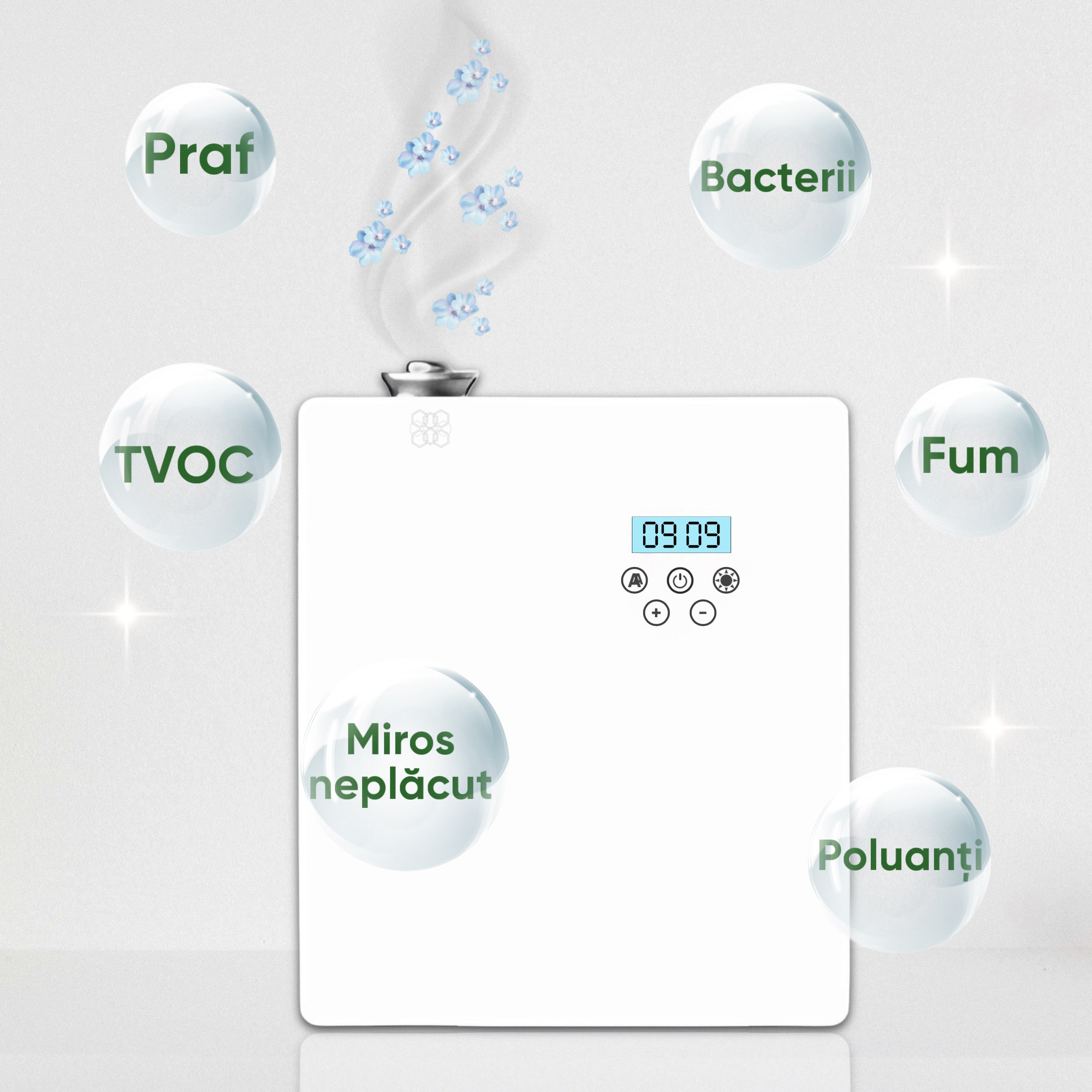 Difuzor AromaTerapie, Pentru spatii de pana la 1500m3, Model HexaCraft S1500