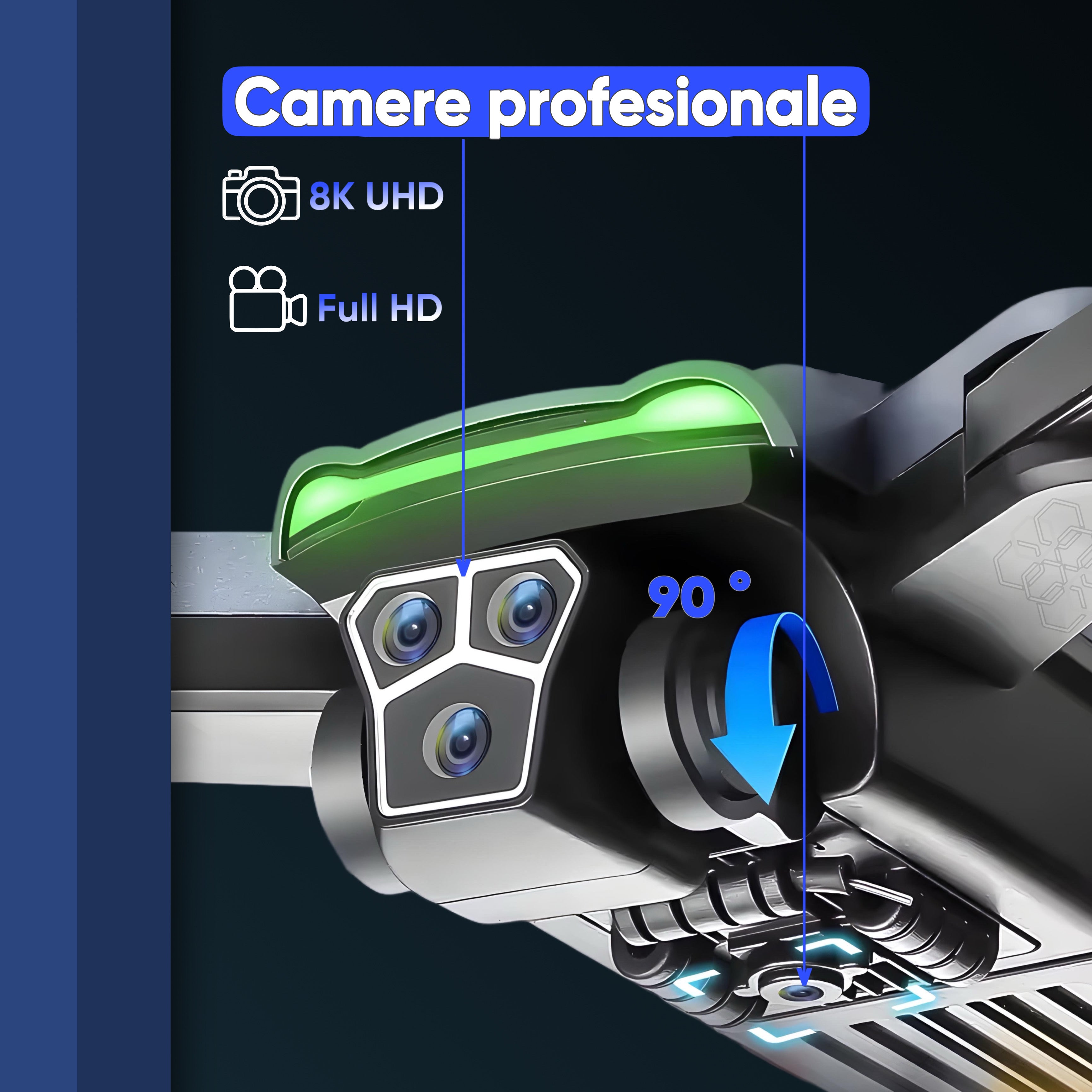 Drona QuadCopter inteligenta cu GPS, HexaCraft, Model PixelPilot