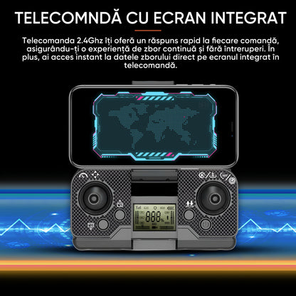 Drona cu camera duala 4K-like, pentru copii sau adulti, HexaCraft, Model Element7