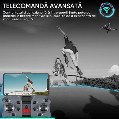 Drona inteligenta, HexaCraft IFAero, Cu 3 camere, Evitare obstacole 360°