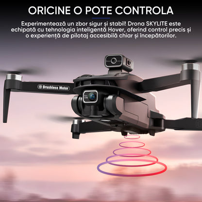 Mini Drona HexaCraft, SkyLite, HD Ultra Vision, pentru copii si adulti, senzor de evitare al obstacolelor