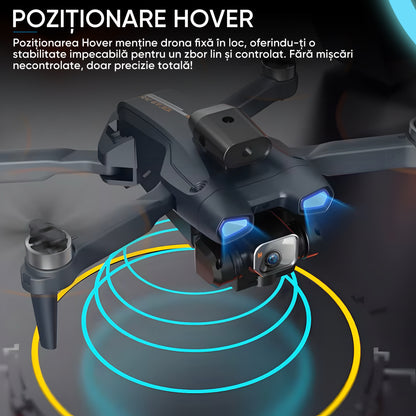 Drona pentru nivel mediu, HexaCraft, Model ZetaFly, GPS, 5G, 3 Camere HD