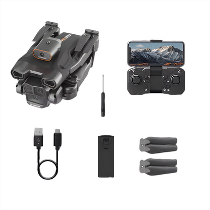 Drona cu 2 camere HD, HexaCraft, Model EagleFly, Negru