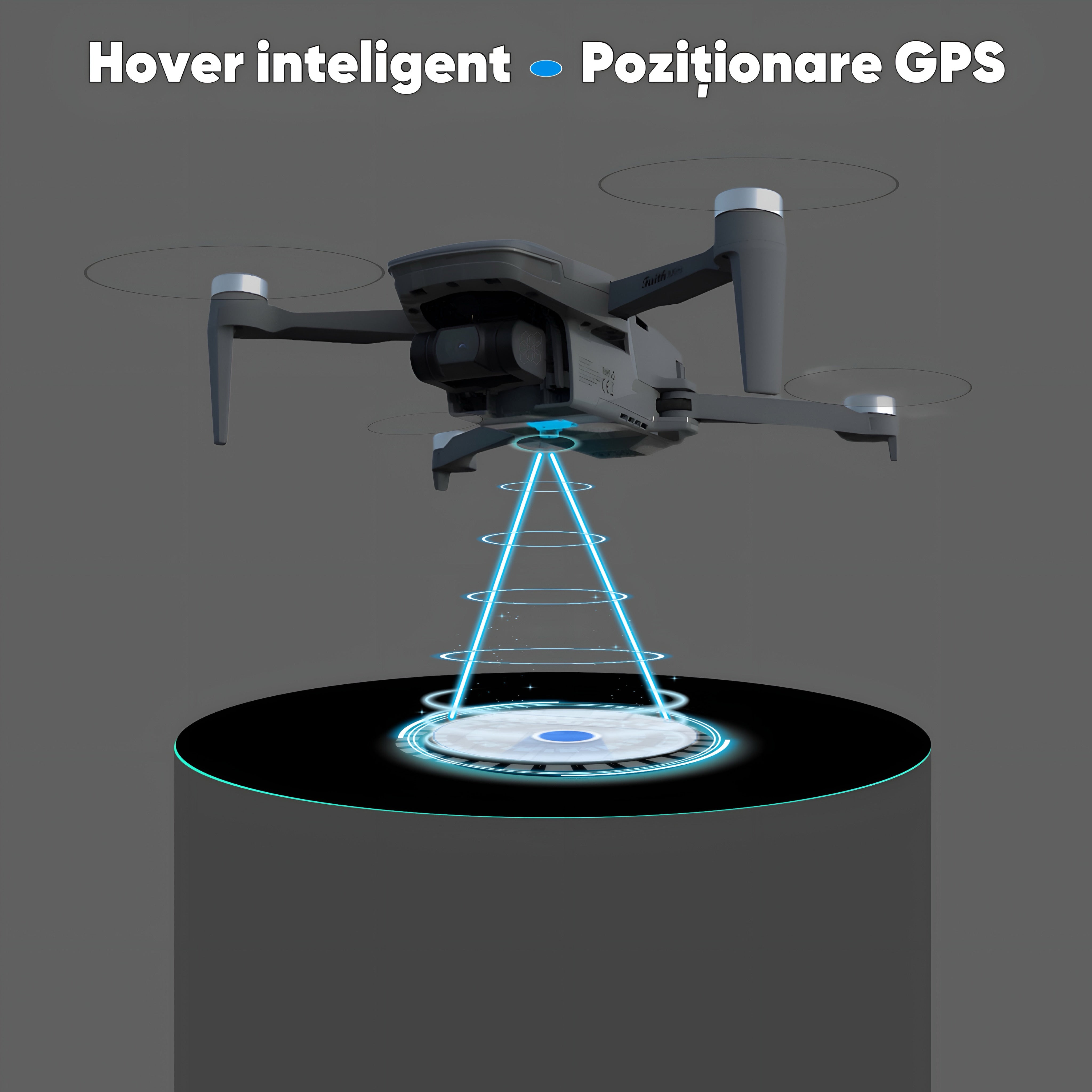 Drona profesionala Combo-Fly, GPS, Obiective 4K, HexaCraft