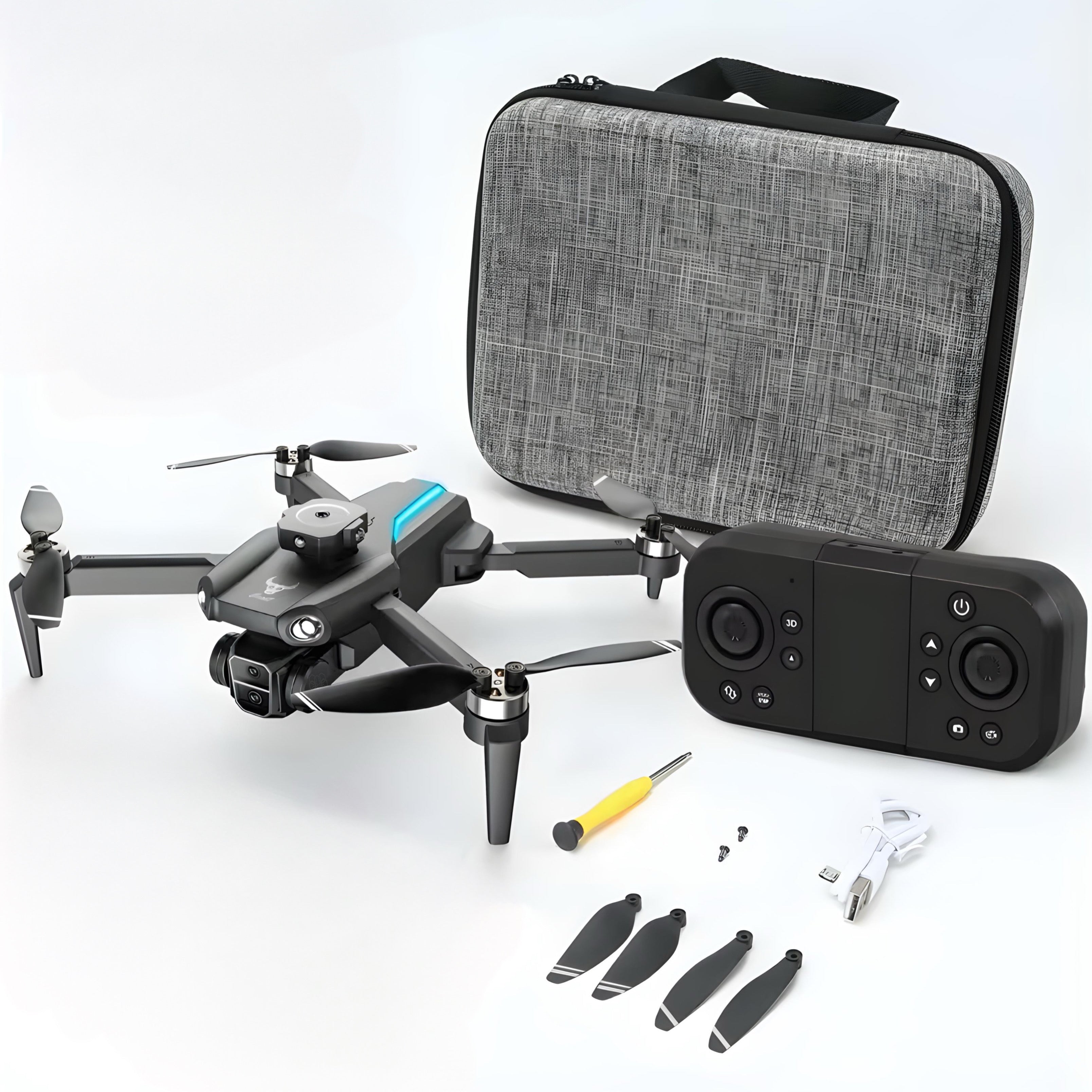 Drona pentru incepatori, copii sau aduti, HexaCraft, Model SkyviKING, Camera duala