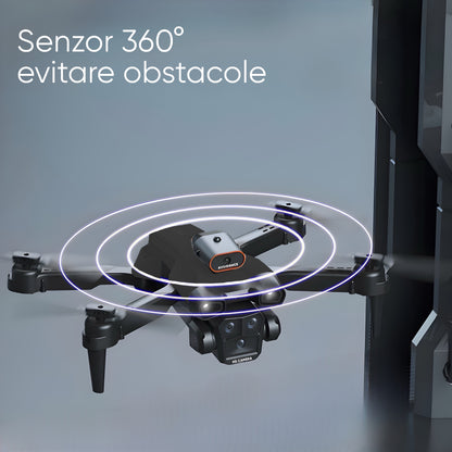 Drona cu 2 camere HD, HexaCraft, Model EagleFly, Negru