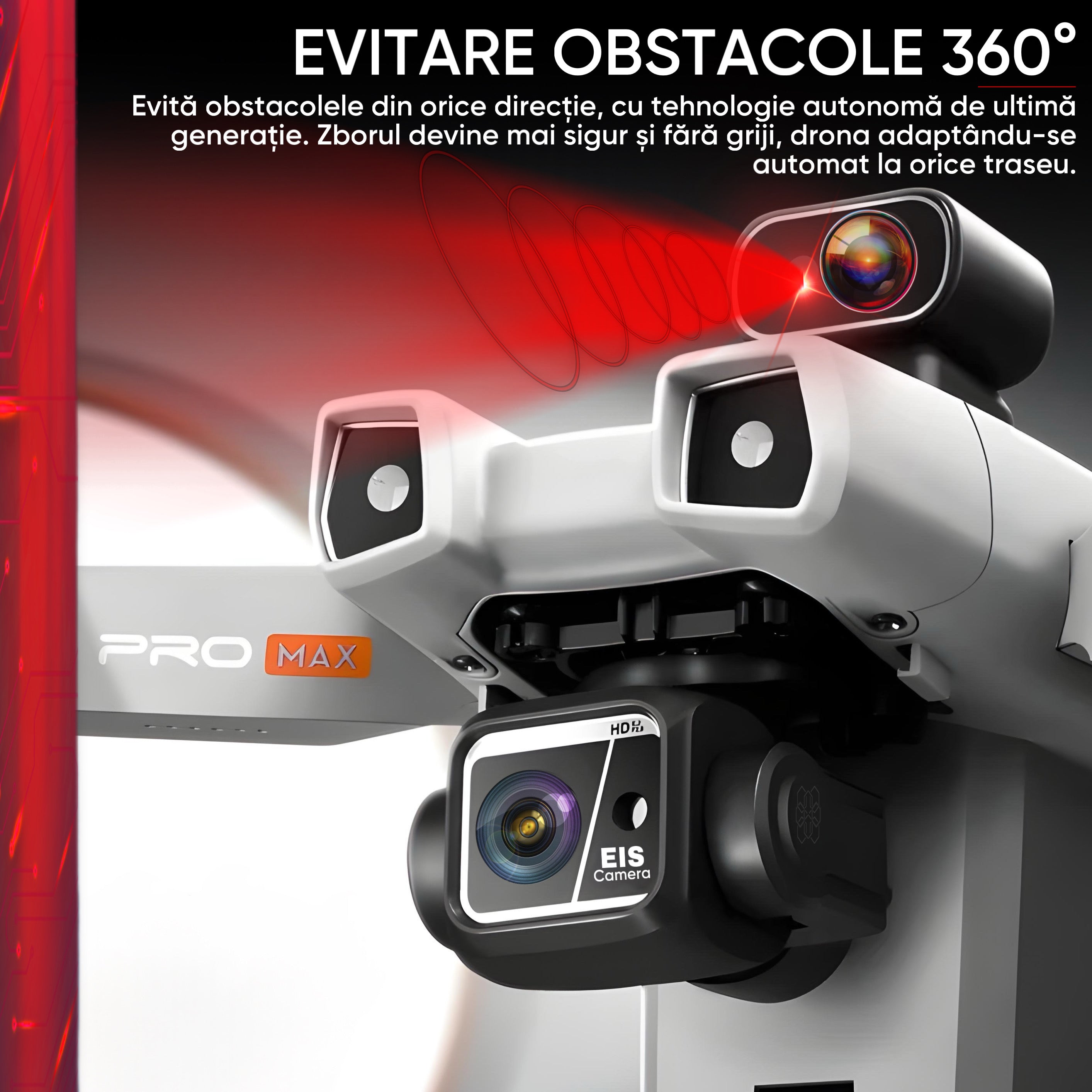 Drona profesionala HexaCraft, Model Tank For Fly, 8km, Fotografiere 8K UHD
