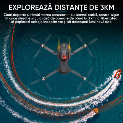 Drona profesionala HexaCraft, Model SKYBITE, Camera HD interpolated to 8K