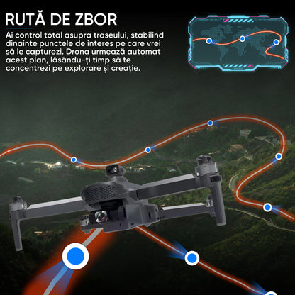 Drona profesionala cu camera 4K, HexaCraft, model Sparks 011RTS