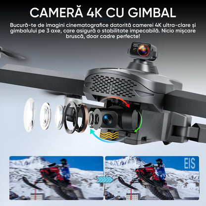 Drona profesionala cu camera 4K, HexaCraft, model Sparks 011RTS
