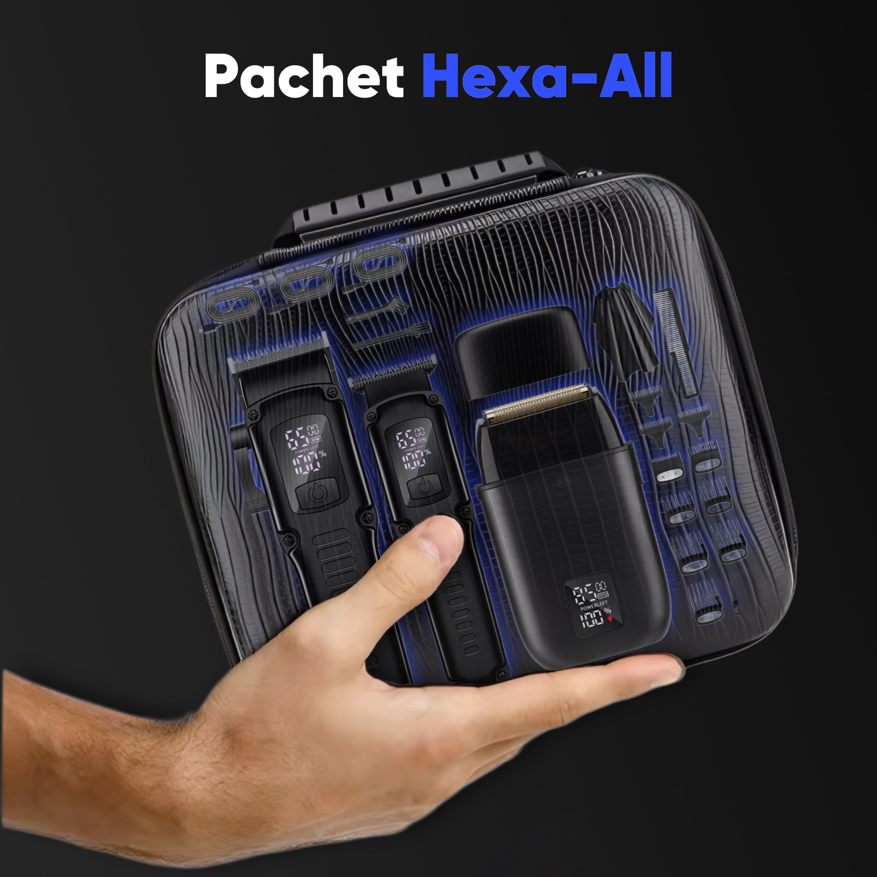 Set complet pentru tuns, Pachet Hexa-All