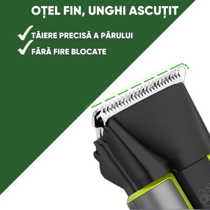 Masina de tuns si aparat de ras 4 in 1, Set profesional by HexaCut