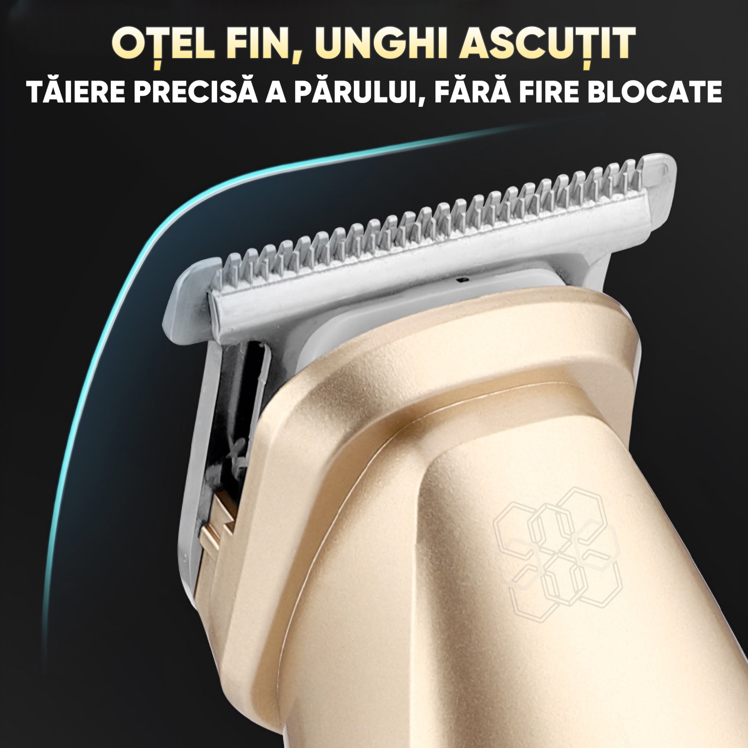 Masina de tuns si aparat de ras 5 in 1 cu statie de incarcare, HexaCut