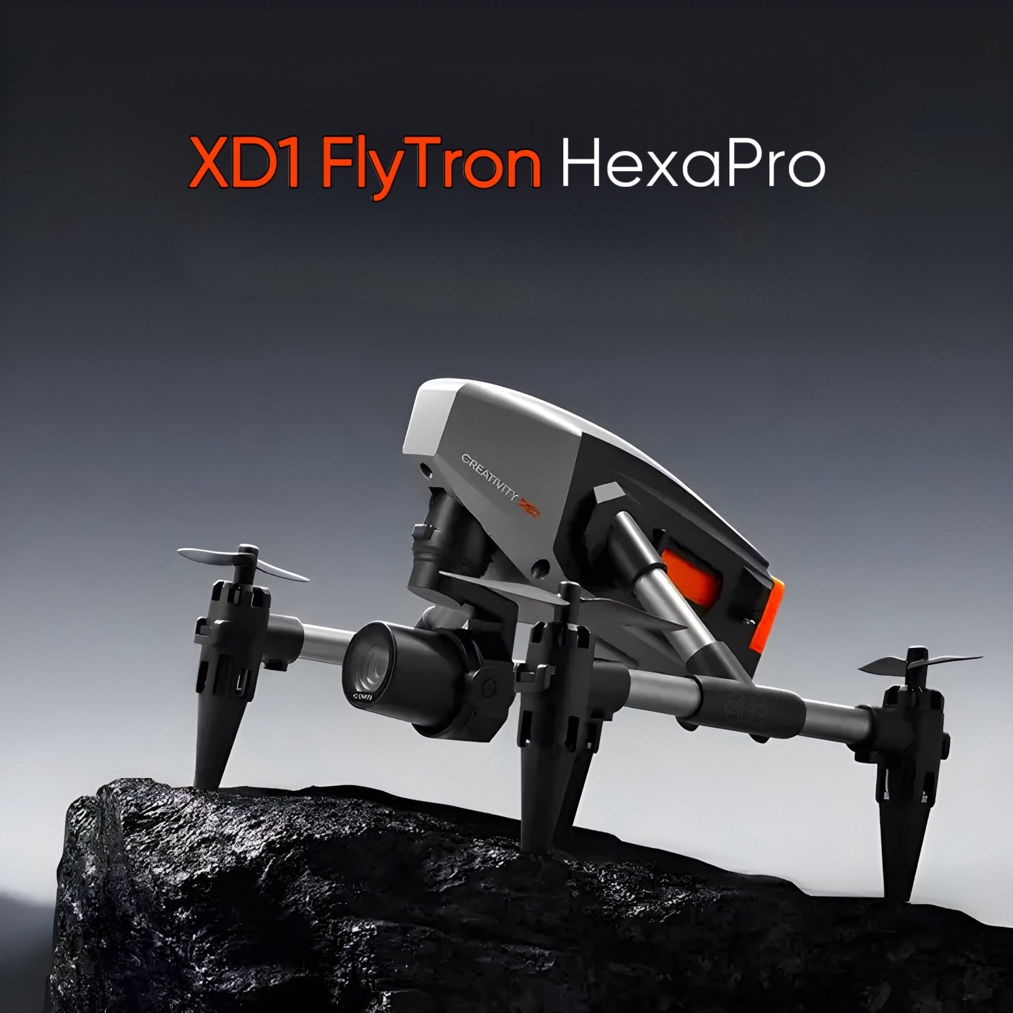 Mini drona HexaCraft, model XD1 FlyTron HexaPro, Camera duala HD