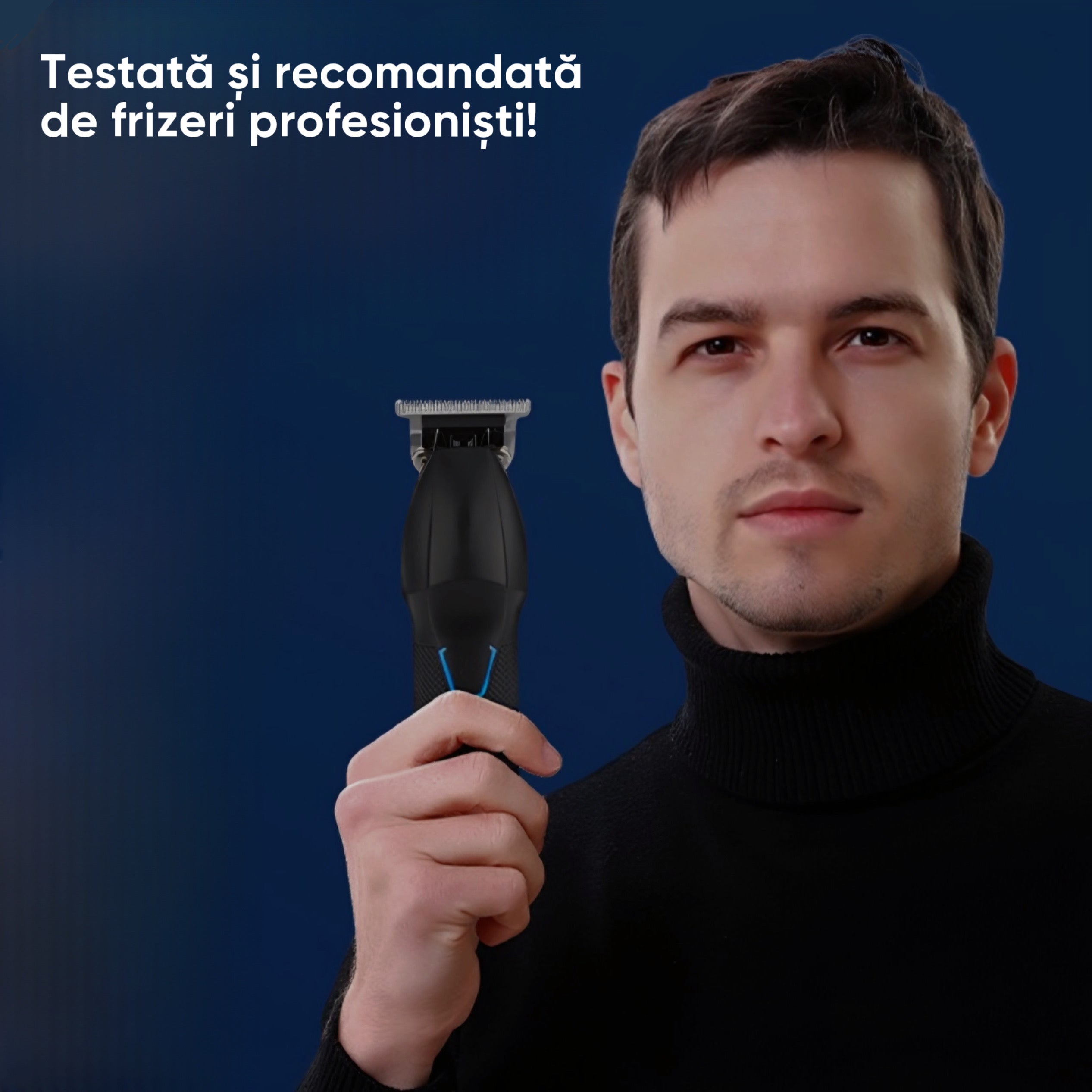 Set Masina de tuns profesionala si Trimmer fara fir, HexaCut