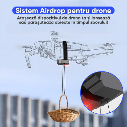 Sistem universal de prindere si transport AirDrop pentru drone, HexaCraft